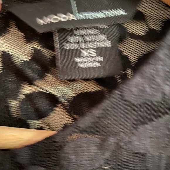 Black Lace Top - Picture 2 of 3